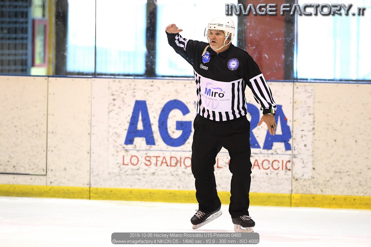 2019-10-06 Hockey Milano Rossoblu U15-Pinerolo 0460